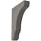 Ekena Millwork 1 3/4"W x 7 1/4"D x 9 1/2"H Plymouth Wood Vintage Decor Bracket, Reclaimed Grey BKTWD02X07X10PLGY - alternate 1